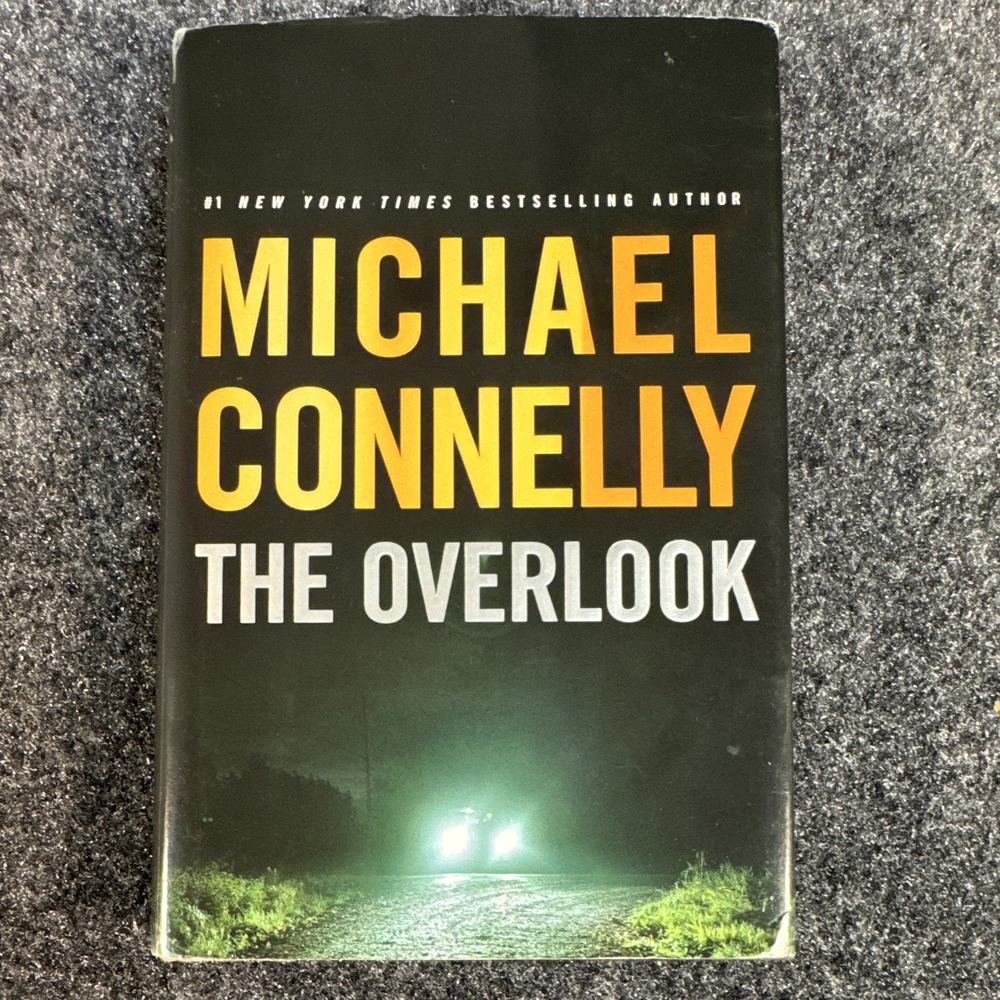 Michael Connelly The Overlook Hardcover 2007 Harry Bosch Novel Dust Jkt-BOOK0005